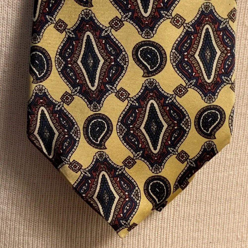CHRISTIAN DIOR MONSIEUR PAISLEY SILK TWILL NECKTIE - Picture 4 of 12